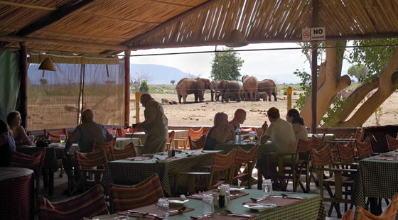 Sentrim Tsavo Camp Restaurant